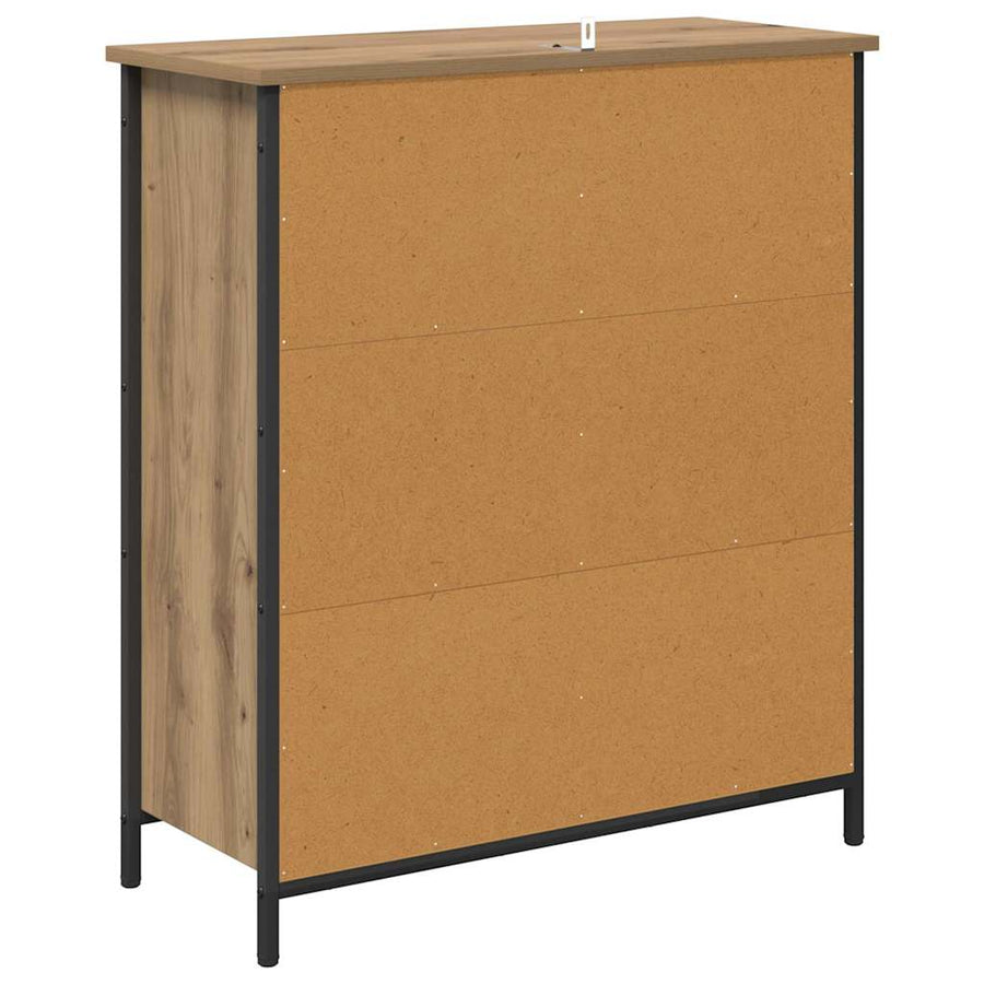 Dressoir Artisan Eiken 70 x 30 x 80 cm Bewerkt hout