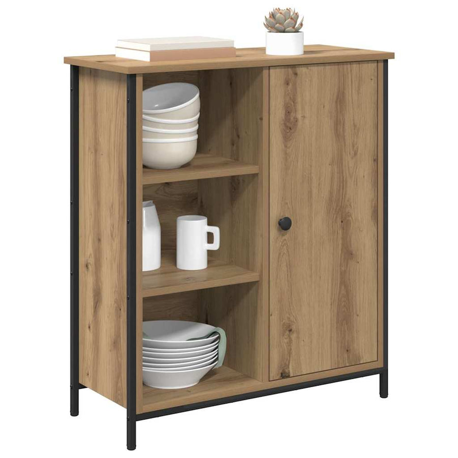 Dressoir Artisan Eiken 70 x 30 x 80 cm Bewerkt hout