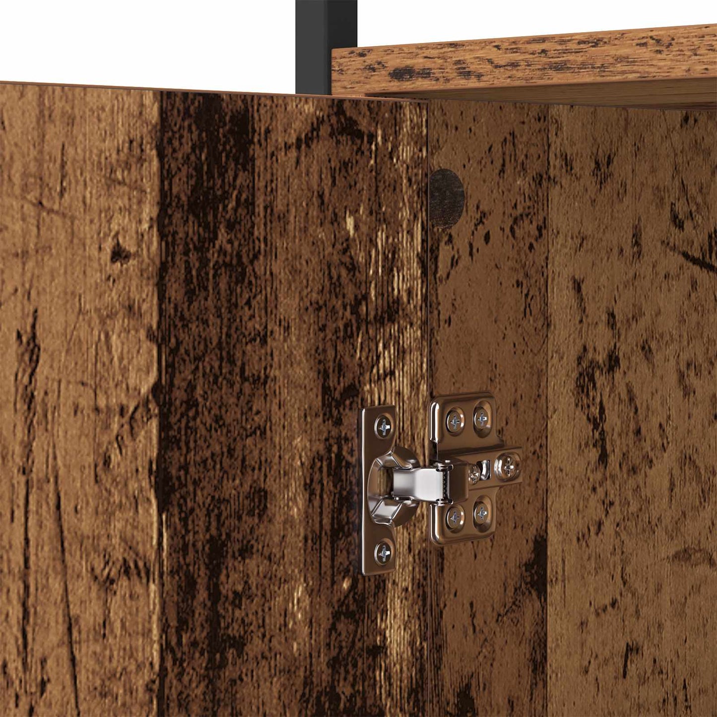 Dressoir Oud Hout 100 x 35 x 80 cm Bewerkt hout