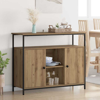 Dressoir Artisan Eiken 100 x 35 x 80 cm Bewerkt hout