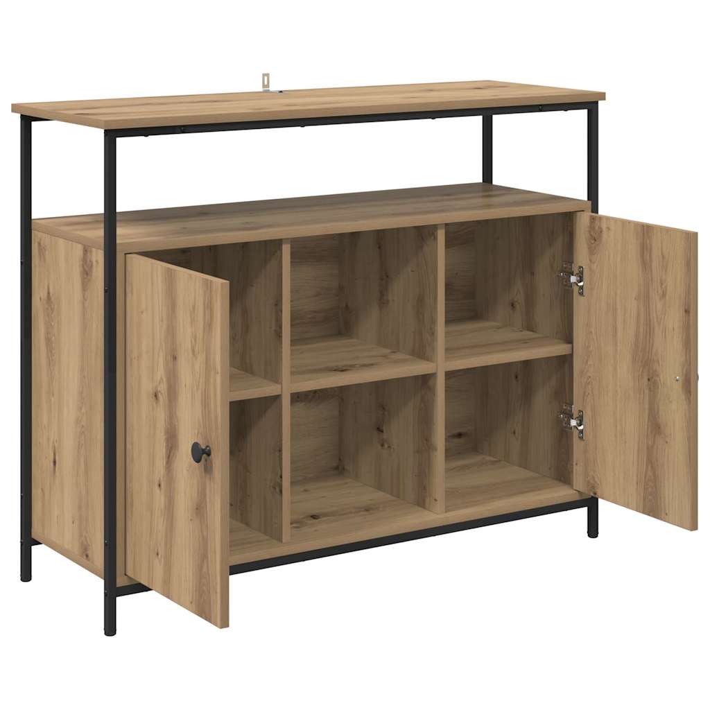 Dressoir Artisan Eiken 100 x 35 x 80 cm Bewerkt hout
