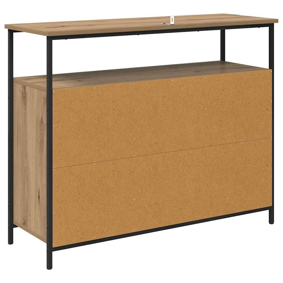 Dressoir Artisan Eiken 100 x 35 x 80 cm Bewerkt hout