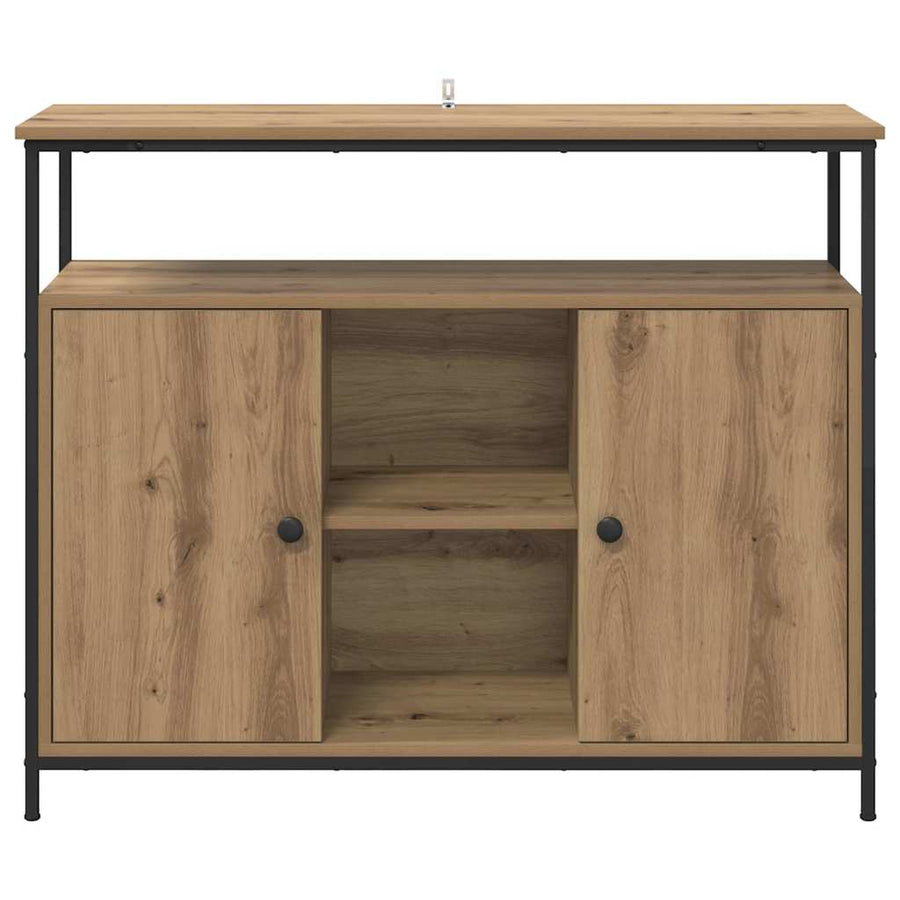 Dressoir Artisan Eiken 100 x 35 x 80 cm Bewerkt hout