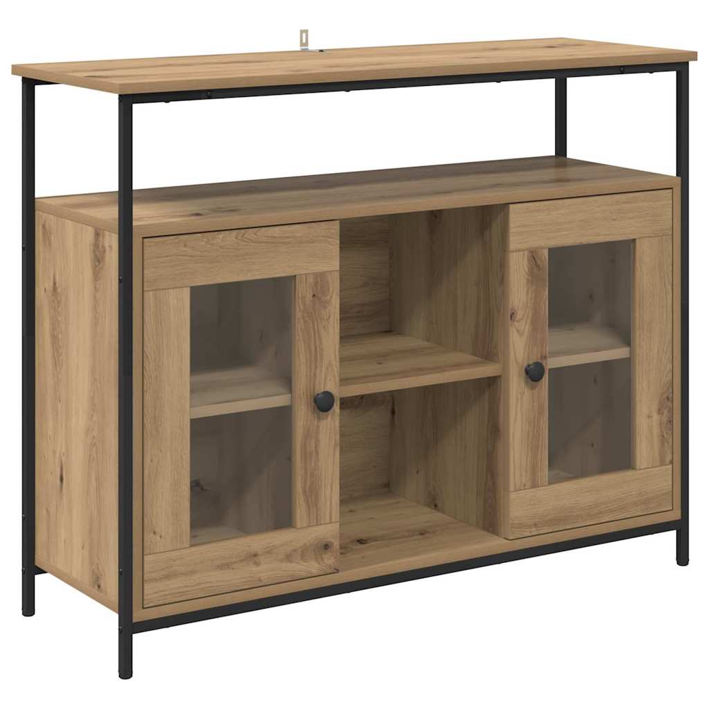 Dressoir Artisan Eiken 100 x 35 x 80 cm Bewerkt hout