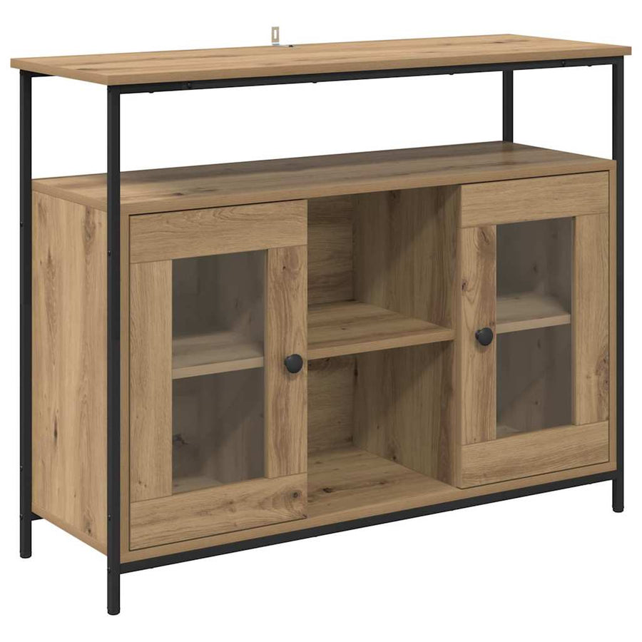 Dressoir Artisan Eiken 100 x 35 x 80 cm Bewerkt hout