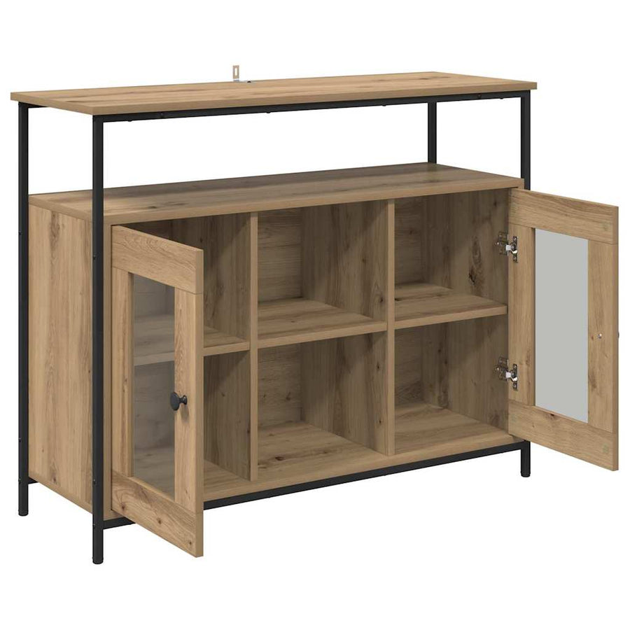 Dressoir Artisan Eiken 100 x 35 x 80 cm Bewerkt hout