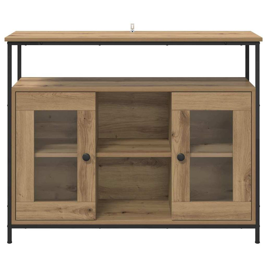 Dressoir Artisan Eiken 100 x 35 x 80 cm Bewerkt hout