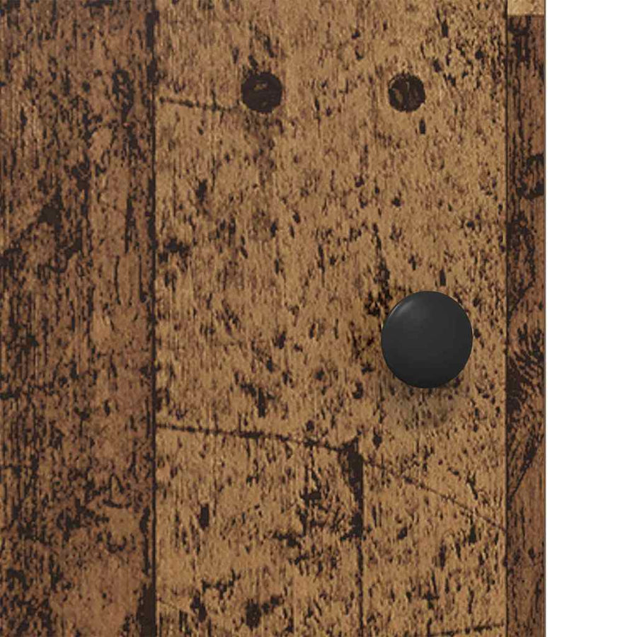 Dressoir Oud Hout 100 x 33 x 75 cm Bewerkt hout