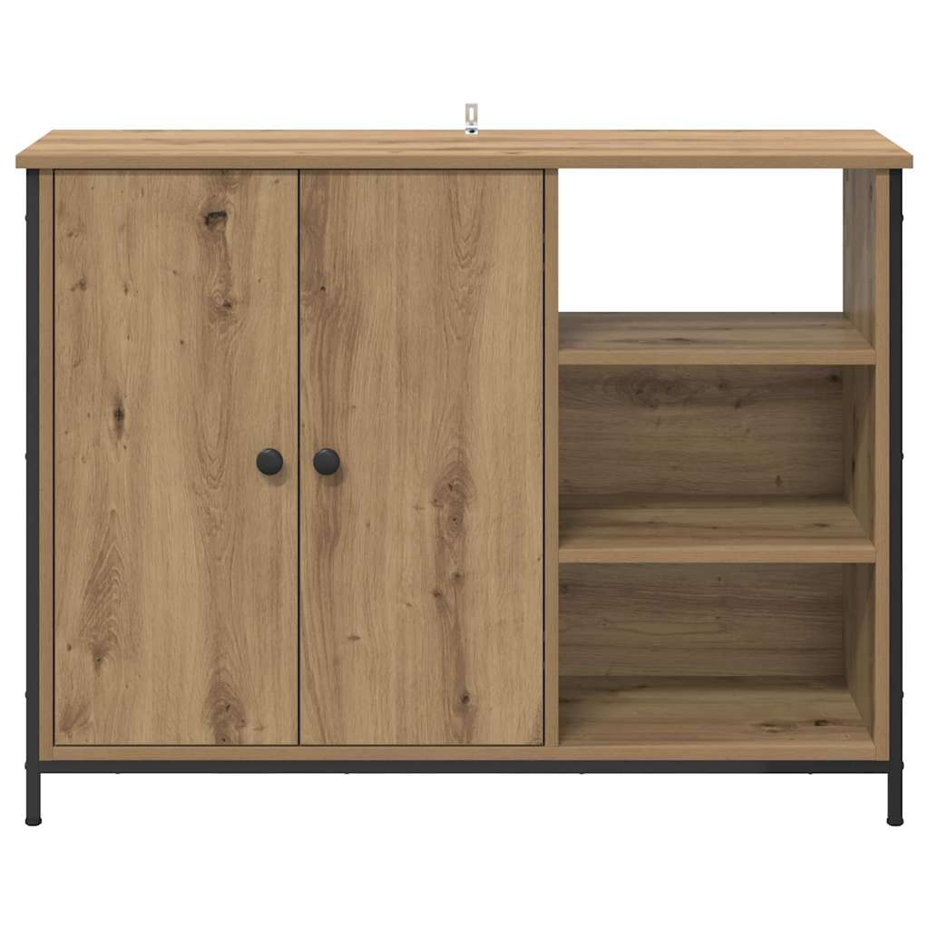 Dressoir Artisan Eiken 100 x 33 x 75 cm Bewerkt hout