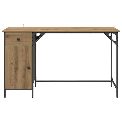 Computerbureau Artisan Eiken 131 x 48 x 75 cm Bewerkt hout