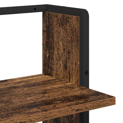 Wandplank met plank Oud Hout 30 x 25 x 100 cm Bewerkt hout
