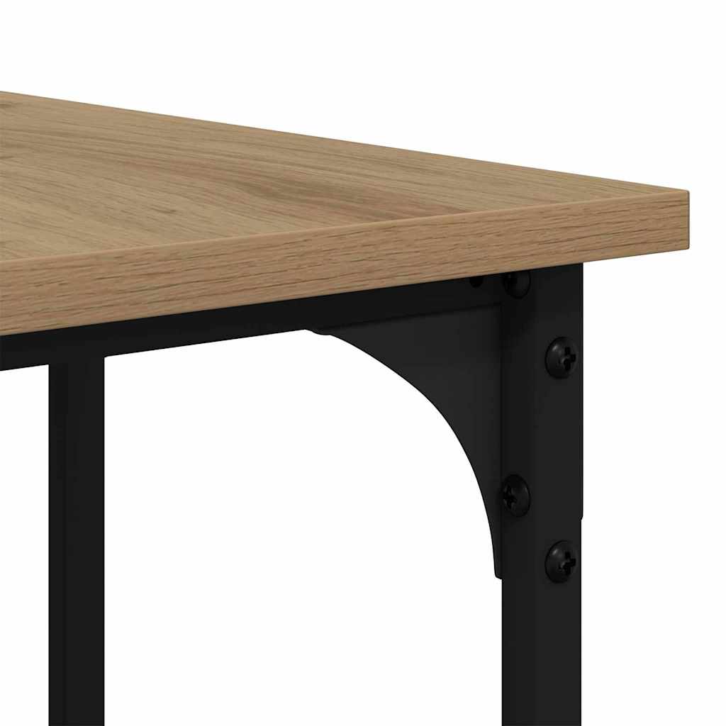 Bureau Artisan Eiken 139 x 139 x 75 cm Bewerkt hout