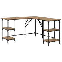 Bureau Artisan Eiken 139 x 139 x 75 cm Bewerkt hout