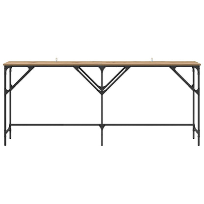 Wandtafel Artisan Eiken 180 x 30 x 75 cm Bewerkt hout