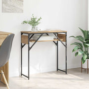 Consoletafel Artisan Eiken 75x30x75 cm