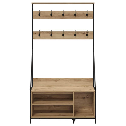 Kledingrek Artisan Eiken 100 x 41 x 184 cm Bewerkt hout