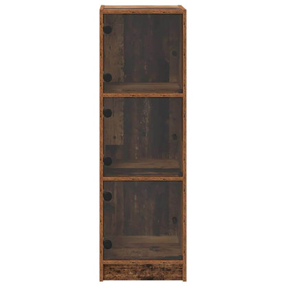 Highboard Oud Hout 35 x 37 x 109 cm Bewerkt hout