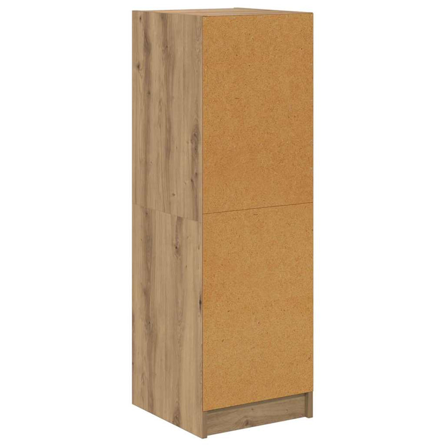 Highboard Artisan Eiken 35 x 37 x 109 cm Bewerkt hout