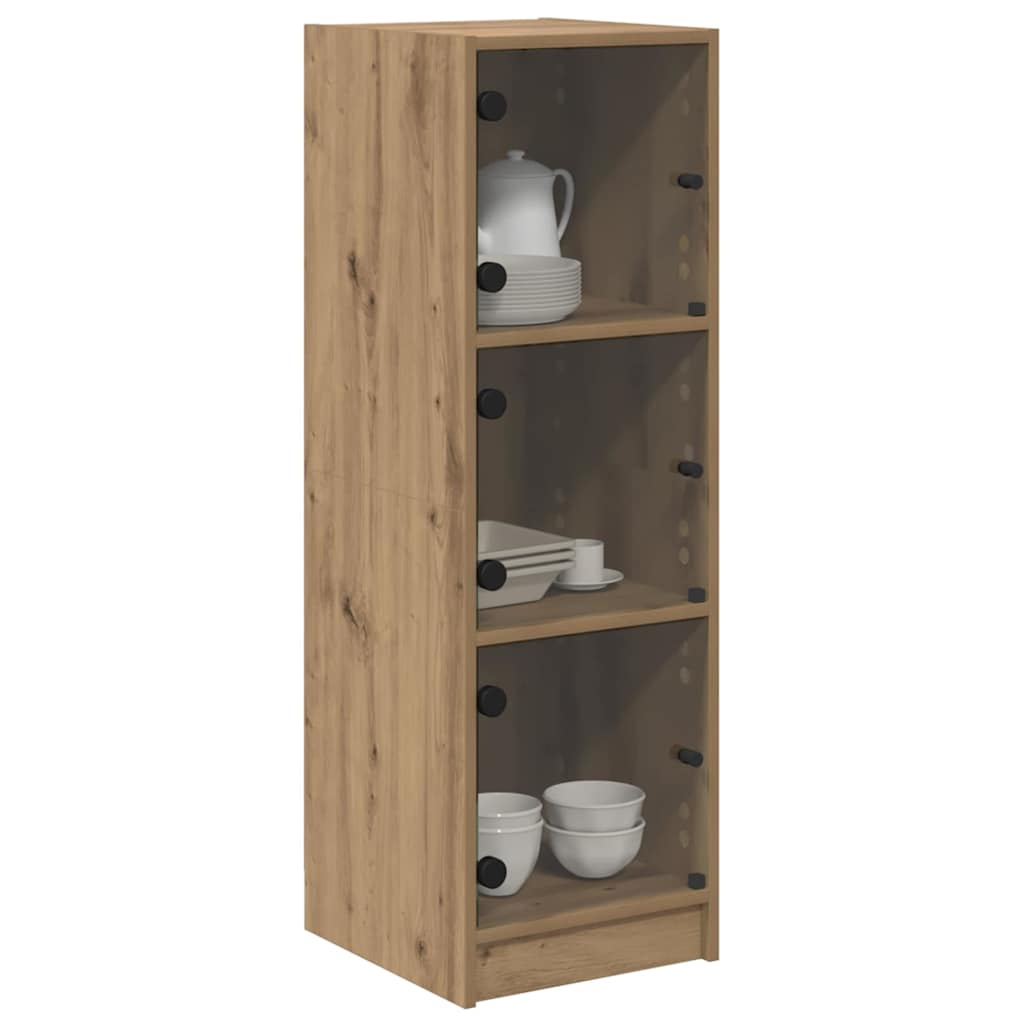 Highboard Artisan Eiken 35 x 37 x 109 cm Bewerkt hout