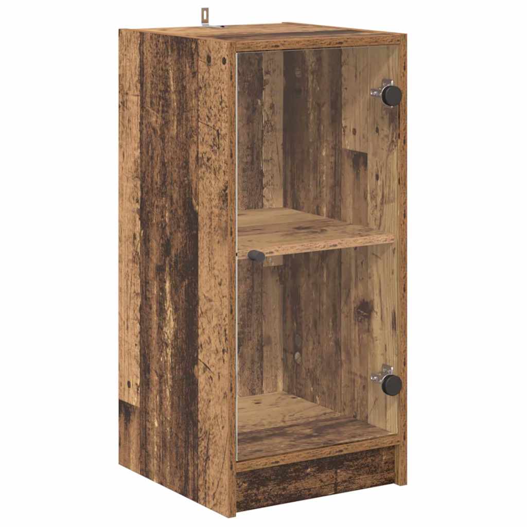 Dressoir Oud hout 35 x 37 x 76 cm Bewerkt hout