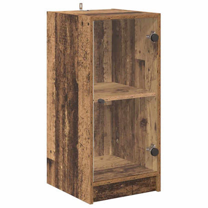 Dressoir Oud hout 35 x 37 x 76 cm Bewerkt hout