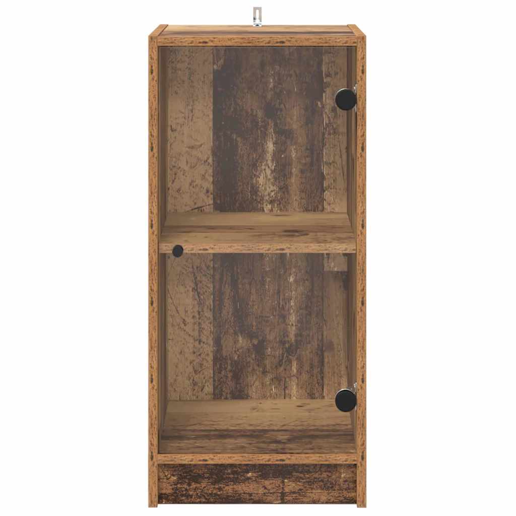 Dressoir Oud hout 35 x 37 x 76 cm Bewerkt hout
