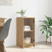 Dressoir 35x37x76 cm bewerkt hout