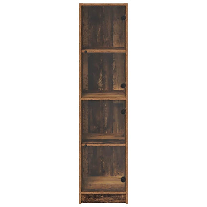 Highboard Oud Hout 35 x 37 x 142 cm Bewerkt hout