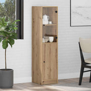 Highboard Artisan Eiken 35x37x142 cm bewerkt hout