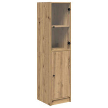 Highboard Artisan Eiken 35 x 37 x 142 cm Bewerkt hout