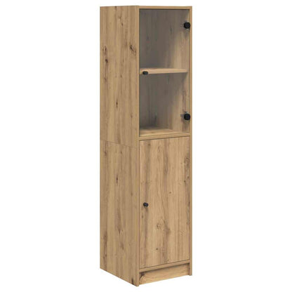 Highboard Artisan Eiken 35 x 37 x 142 cm Bewerkt hout