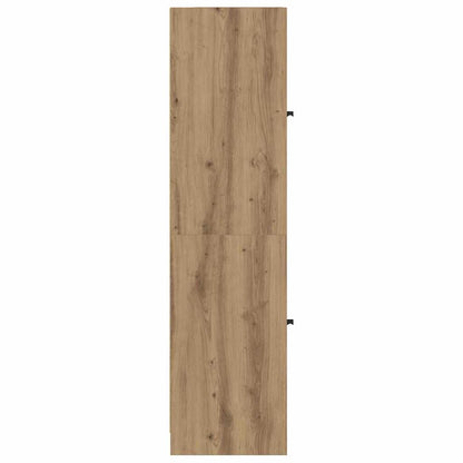 Highboard Artisan Eiken 35 x 37 x 142 cm Bewerkt hout