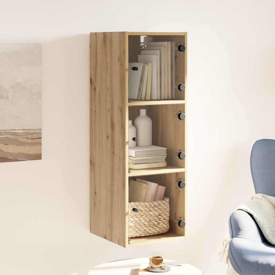 Wandkast Artisan Eiken 35 x 37 x 102 cm Bewerkt hout