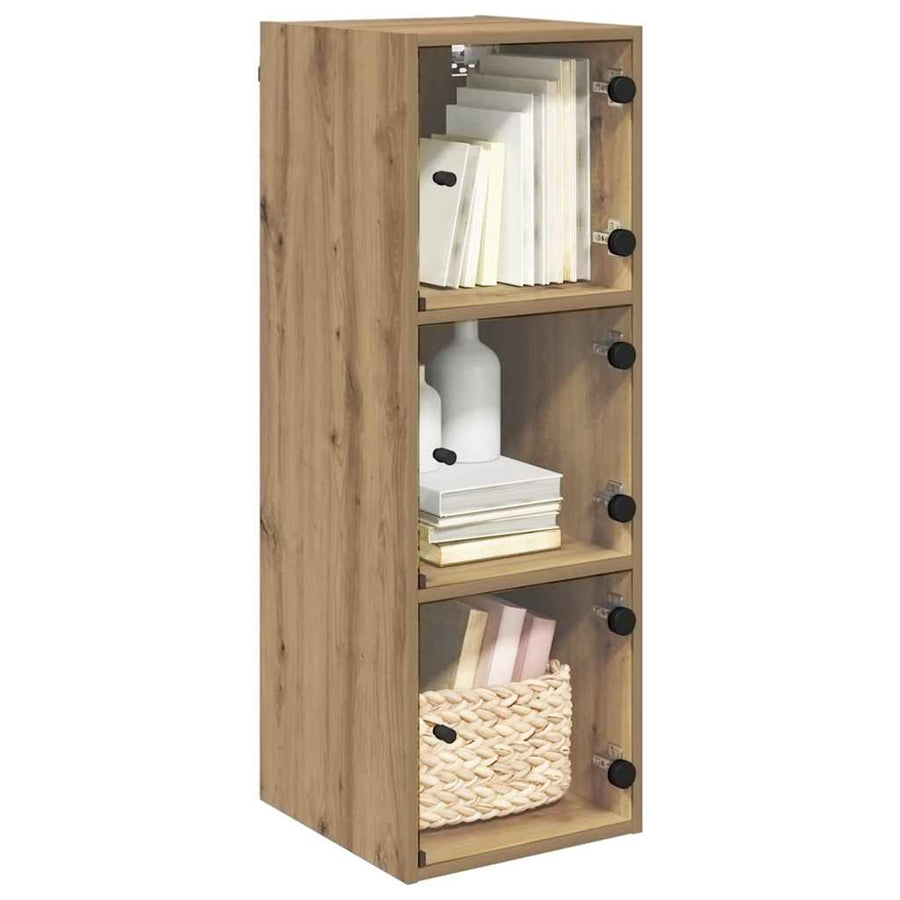 Wandkast Artisan Eiken 35 x 37 x 102 cm Bewerkt hout