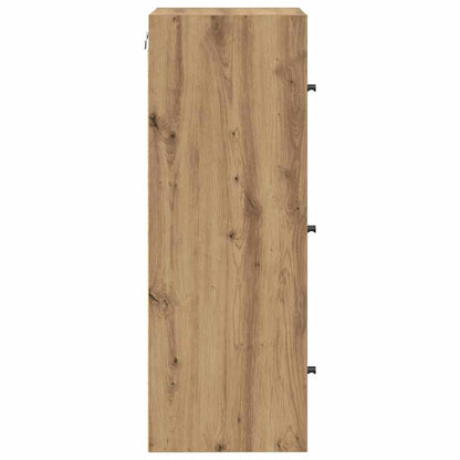 Wandkast Artisan Eiken 35 x 37 x 102 cm Bewerkt hout