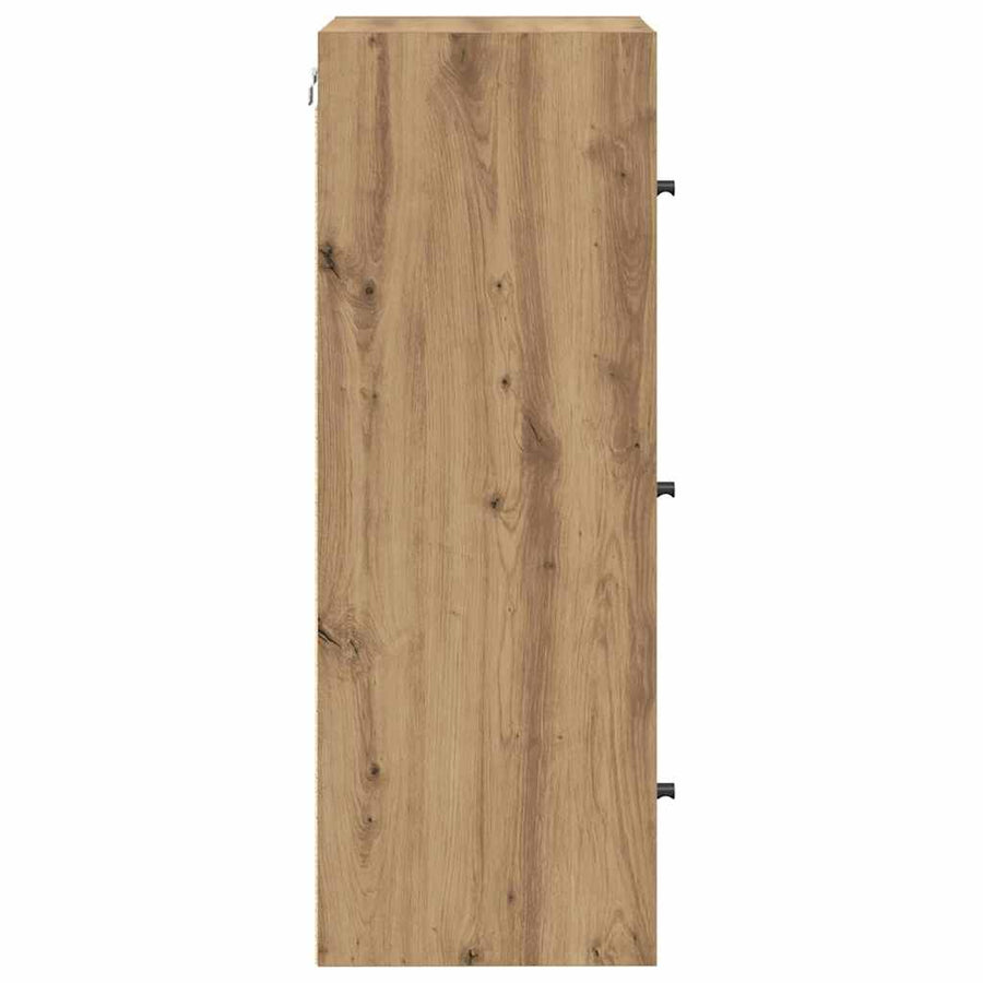 Wandkast Artisan Eiken 35 x 37 x 102 cm Bewerkt hout