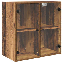 Wandkast Wandgemonteerd Oud Hout 68 x 37 x 68,5 cm Bewerkt hout