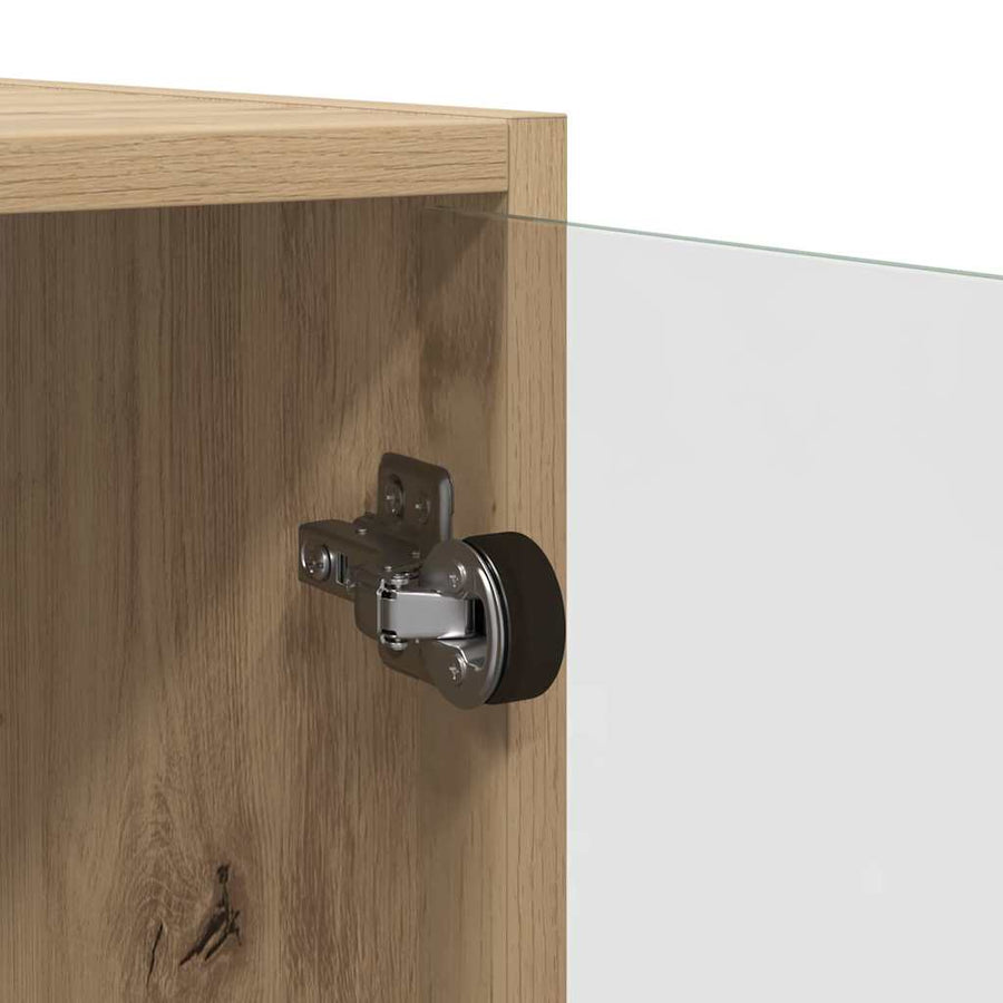 Wandkast Artisan Eiken 68 x 37 x 68,5 cm Bewerkt hout