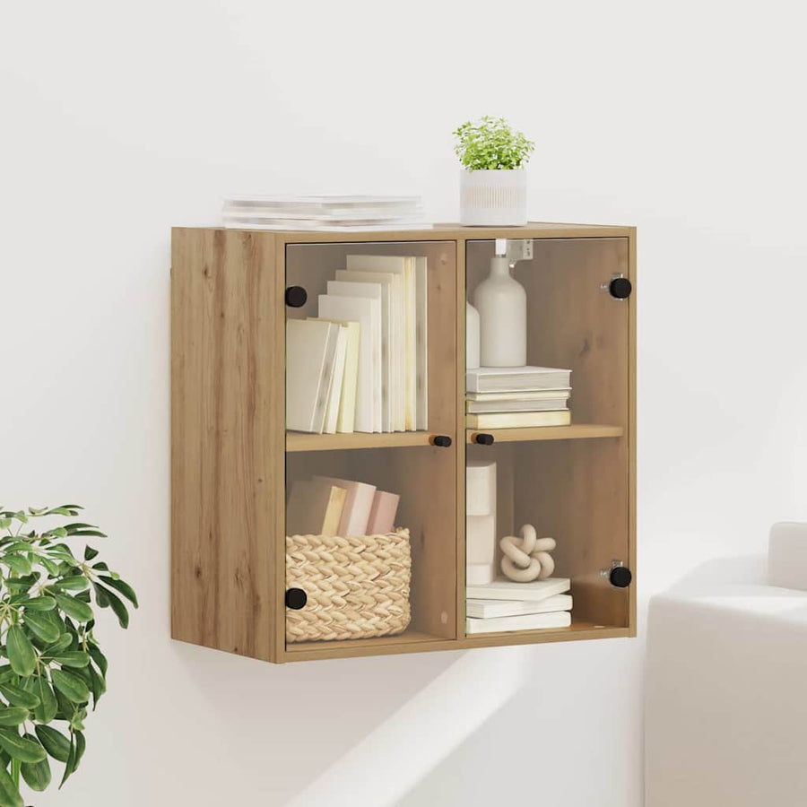 Wandkast Artisan Eiken 68 x 37 x 68,5 cm Bewerkt hout