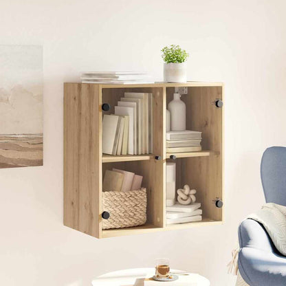 Wandkast Artisan Eiken 68 x 37 x 68,5 cm Bewerkt hout