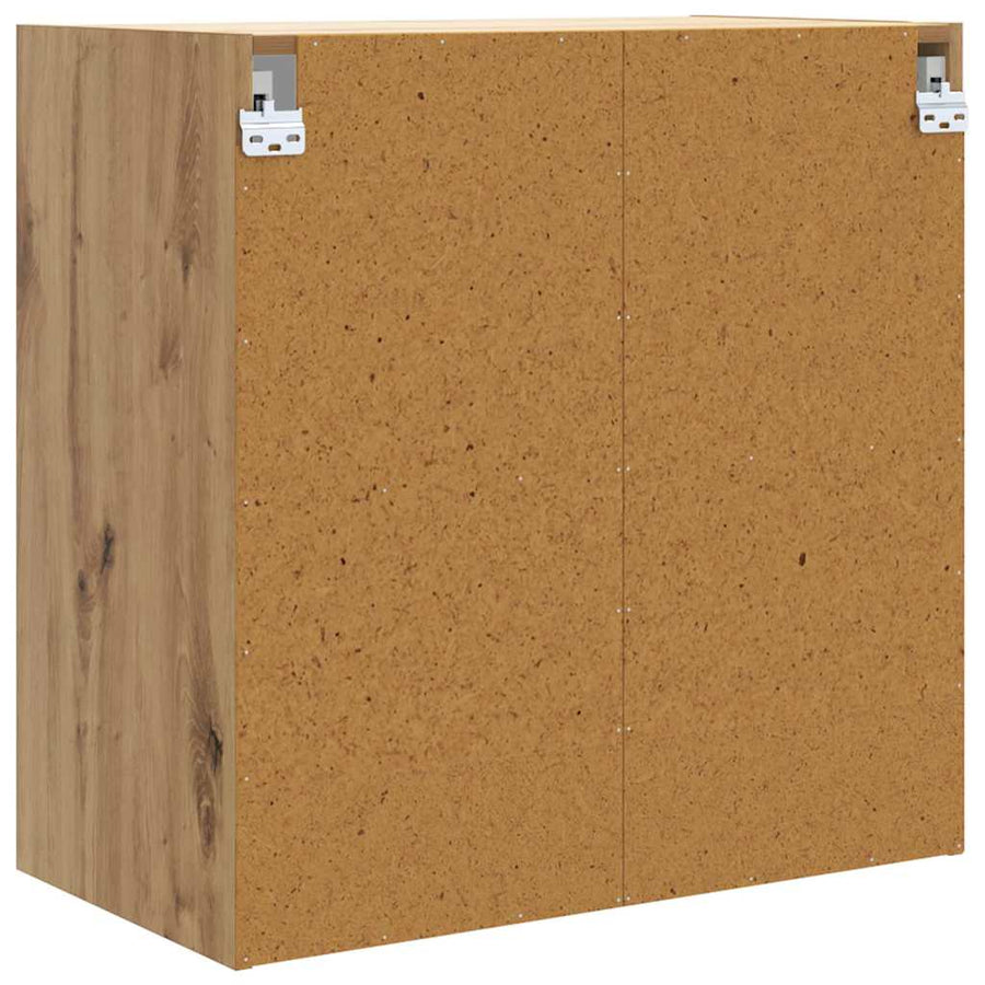 Wandkast Artisan Eiken 68 x 37 x 68,5 cm Bewerkt hout