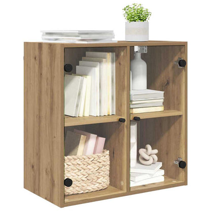 Wandkast Artisan Eiken 68 x 37 x 68,5 cm Bewerkt hout