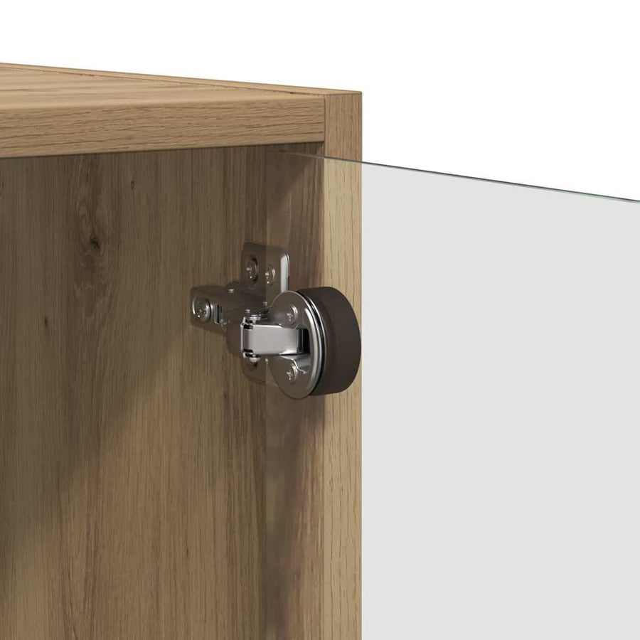Wandkast Artisan Eiken 68 x 37 x 35 cm Bewerkt hout