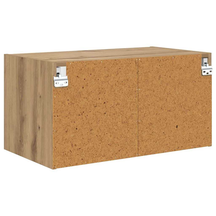 Wandkast Artisan Eiken 68 x 37 x 35 cm Bewerkt hout