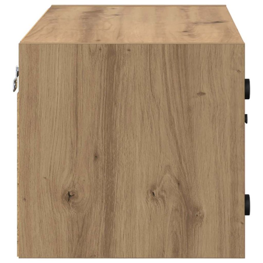 Wandkast Artisan Eiken 68 x 37 x 35 cm Bewerkt hout