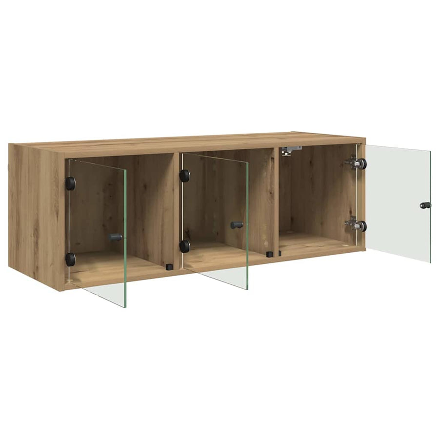 Wandkast Artisan Eiken 102 x 37 x 35 cm Bewerkt hout
