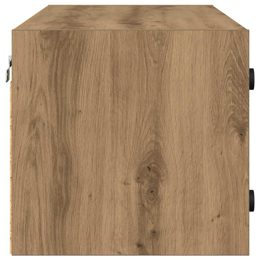 Wandkast Artisan Eiken 102 x 37 x 35 cm Bewerkt hout