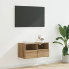TV Wall Cabinet Artisan Oak 60 x 30 x 30 cm Engineered Wood