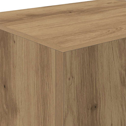 TV Wandkast Artisan Eiken 40,5x30x40cm Bewerkt hout