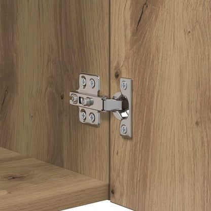 TV Wandkast Artisan Eiken 40,5x30x40cm Bewerkt hout